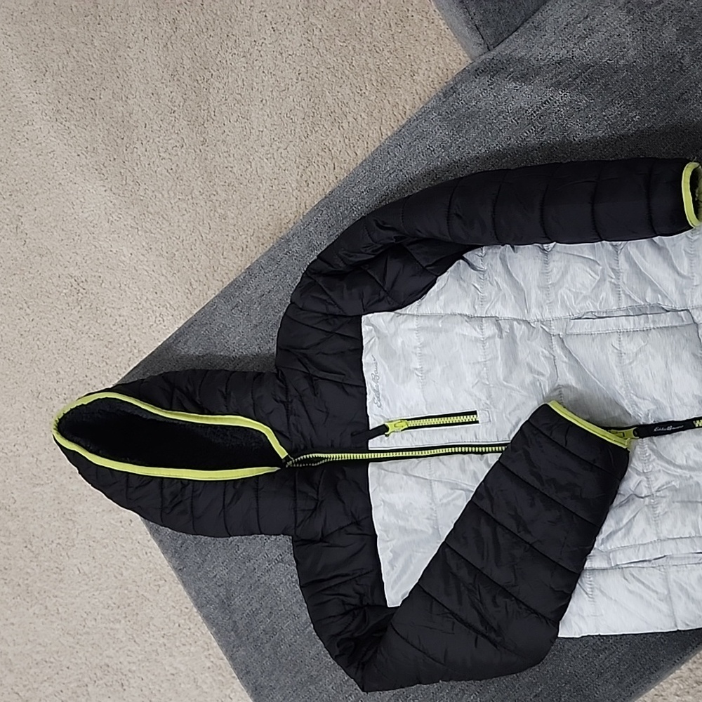 Eddie Bauer Boys Reversible Winter Coat
